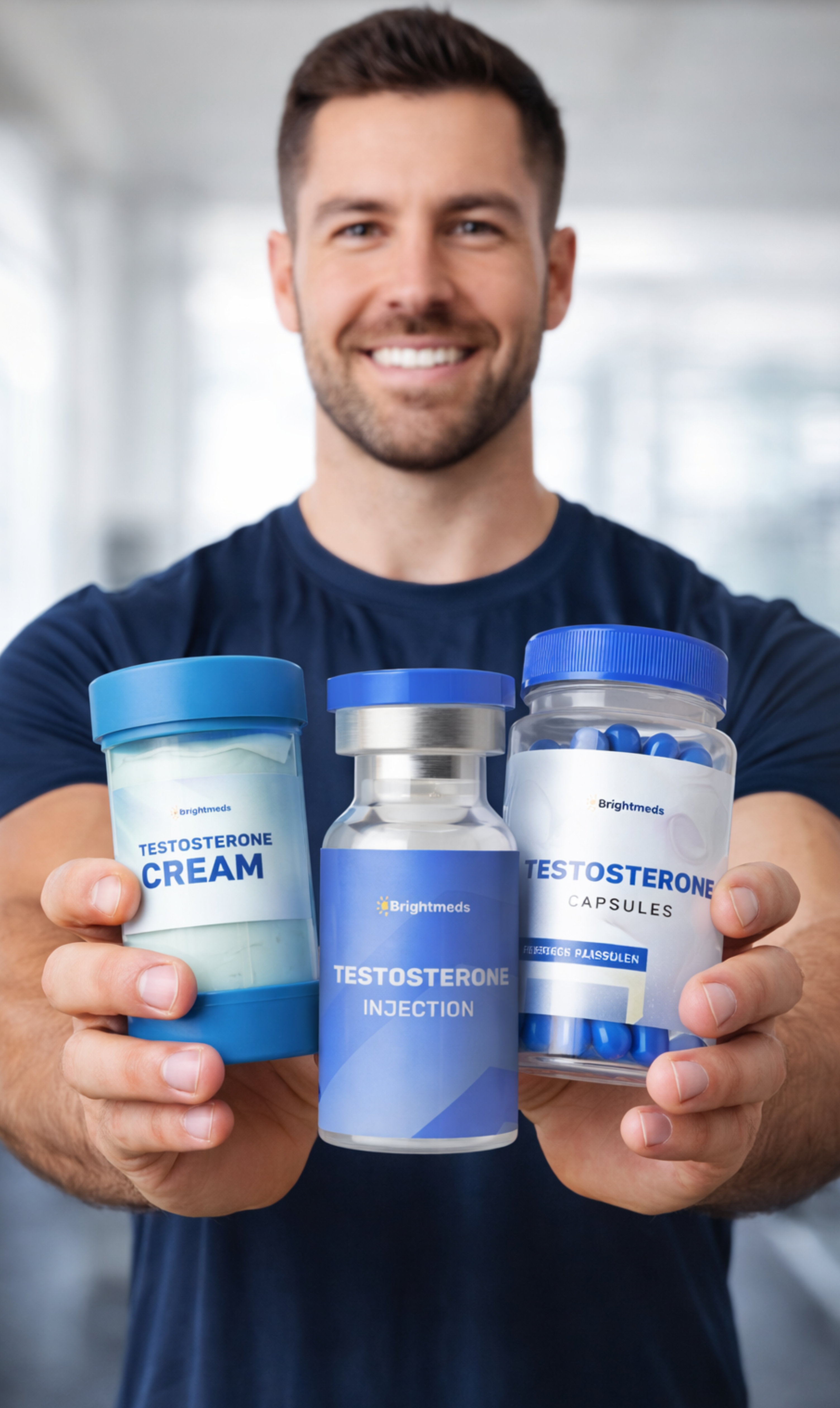 customer holding Brightmeds